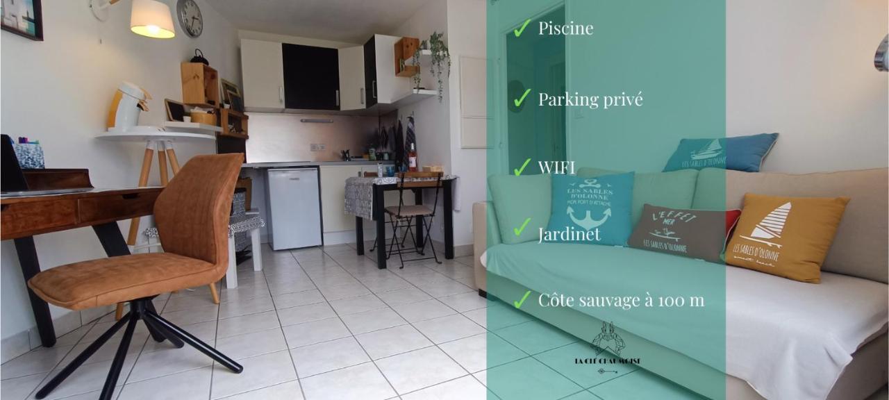 Semaphore Plat - Maisonnette -Residence - Piscine Les Sables-d'Olonne Ngoại thất bức ảnh